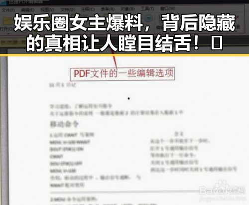 娱乐圈女主爆料，背后隐藏的真相让人瞠目结舌！🤯